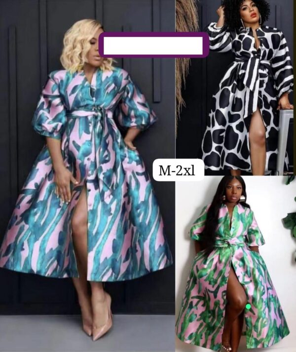 Ladies  Shoulder Elegance Dress