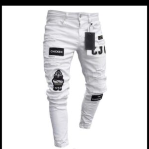 Men's Slim Fit Ripped Jeans