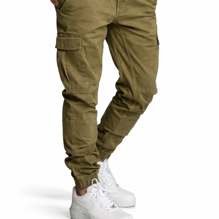 Urban Edge Olive Cargo Jogger Pants
