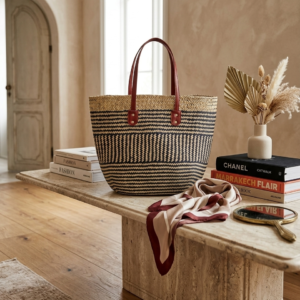 Ladies Natural Reed Handbag